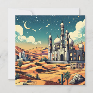 Editable Allah's Blessings Holiday Card