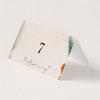 Editable Baby Shower Table Numbers | Minimalist Pa