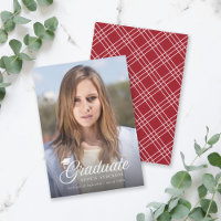 Editable Back Colour Mortarboard Photo Graduate