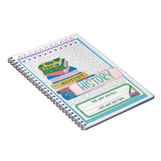 Editable Back to School History Notebook