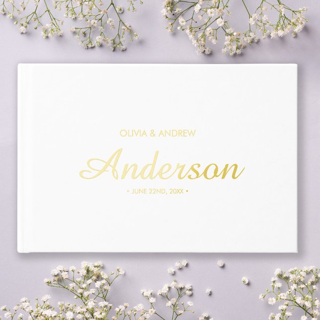 Editable Background Colour Wedding Script Guest Book (Creator Uploaded)