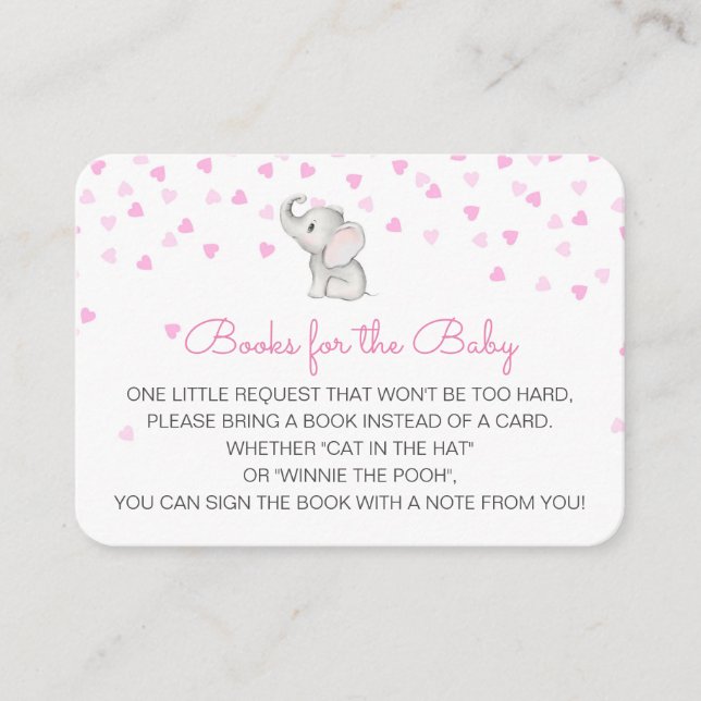 Editable Books for the Baby Insert Card (Front)