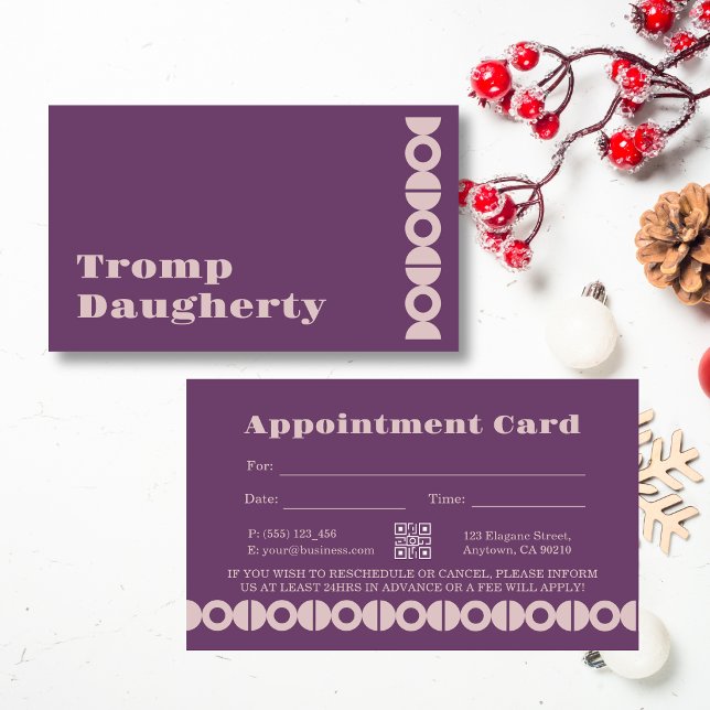 Editable Business Appointment Reminder Card (Creator Uploaded)