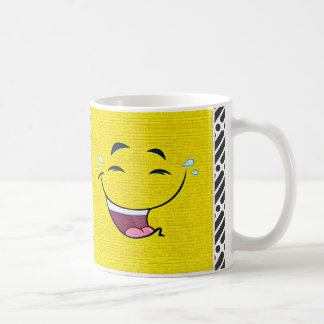 Editable cartoon Face Expression Coffee Mug