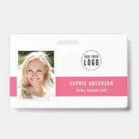 Editable Centre Colour Add Your Logo Photo Name