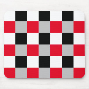 Editable chequerboard pattern mouse pad