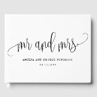 EDITABLE COLOR Lovely Calligraphy LCC Mr and Mrs