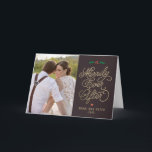 EDITABLE COLOR Merrily Ever After Holiday Cards<br><div class="desc">Design © Berry Berry Sweet.  Visit our design showroom at WWW.BERRYBERRYSWEET.COM</div>