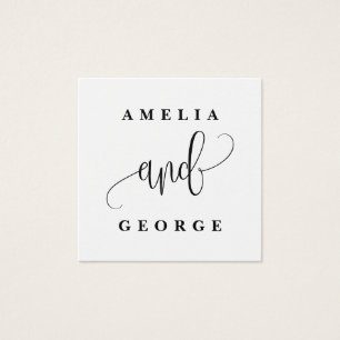 EDITABLE COLOR Wedding Favor Tags #LCC