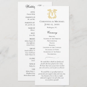 EDITABLE COLORS CM Monogram MC Monogram Program Programme