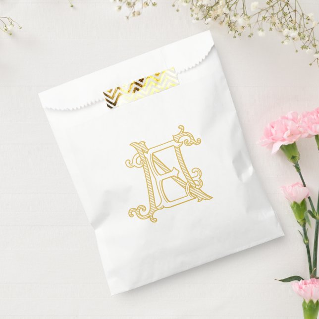 EDITABLE COLORS EN Monogram NE Logo Gift Bag (Sealed)