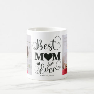 Editable Colour Best Mum Ever Photo Mother's Day Coffee Mug