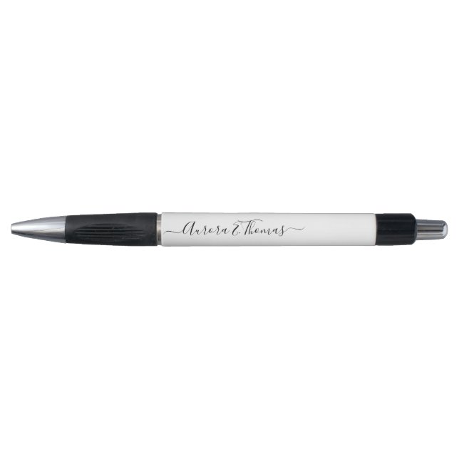 Editable Colour Calligraphy Script Name Pen (Front)