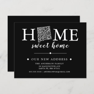 Editable Colour NEW MEXICO Moving Announcement