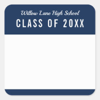 Editable Colour School Class Reunion Name