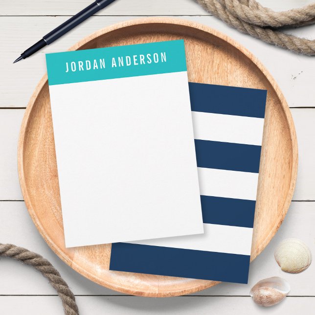 Editable Colours with White Stripes Add Name Card (Creator Uploaded)