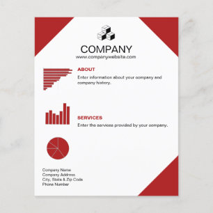 Editable Company Logo Flyer
