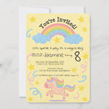 Editable Crayon Style – Unicorn Dream Sparkle