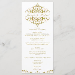 EDITABLE DESIGN COLOR Charlene Elegant Program Programme