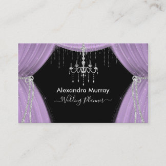 Editable Designer/Wedding Planner Business Card