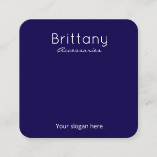 Editable earrings card