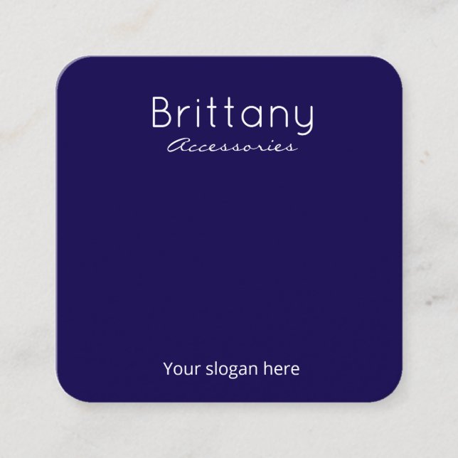 Editable earrings card   (Front)