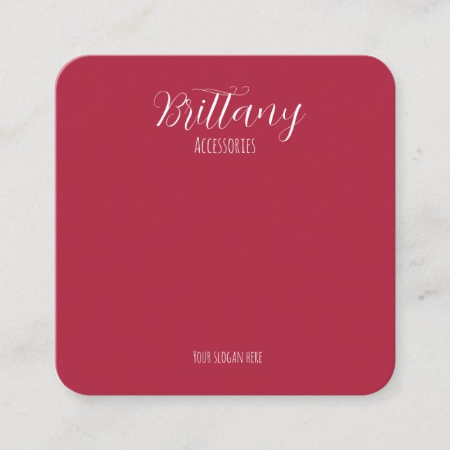 Editable earrings card   (Front)