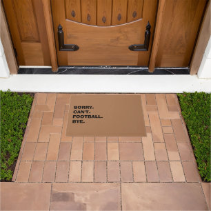 Editable Excuse Doormat