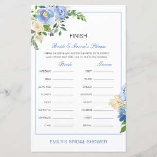 Editable Finish Bride and Groom's Phrase Bridal