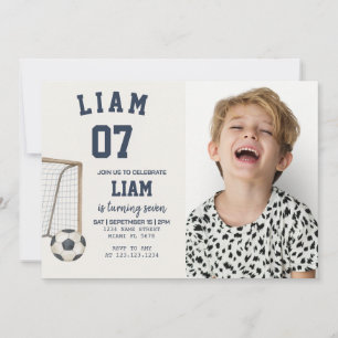 Editable Football Theme Printable Invitation