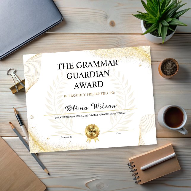 Editable Funny Employee Colleagues Appreciation (Editable Funny Employee Colleagues Appreciation Award)