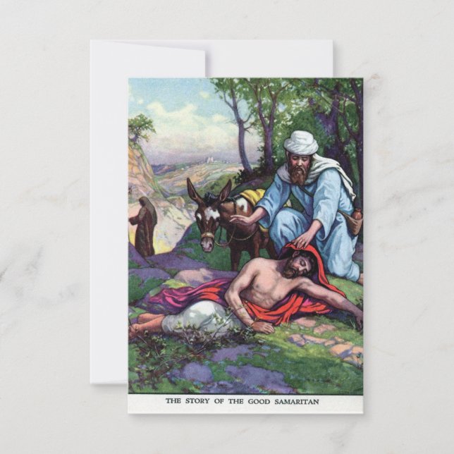 Editable Good Samaritan Prayer for Kindness (Front)