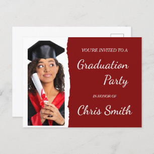 EDITABLE Graduation Party Invitation Template