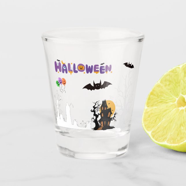 Editable Halloween Glass (Front)