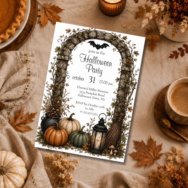 Editable Halloween Party Invitation (Creator Uploaded)