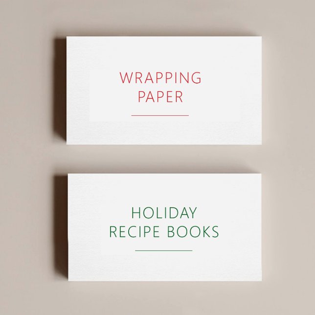 Editable Holiday Organisation 3.5x2 Inch Label Set (Creator Uploaded)
