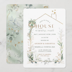 Editable House Warming Invitation