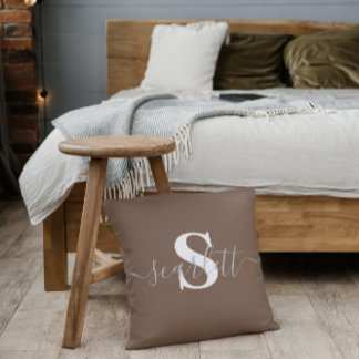 Editable inscription Color Pillows, Name Pillow 