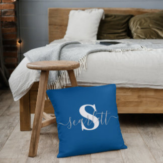Editable inscription Color Pillows, Name Pillow 