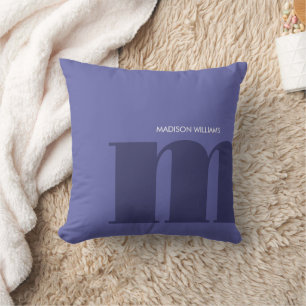 Editable Inscription Colour Personalised Name Cushion
