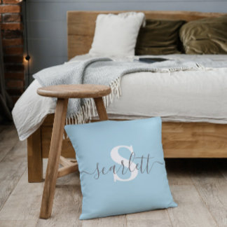 Editable inscription Colour Pillows, Name Pillow