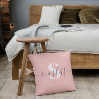 Editable Inscription Name Personalised Colour Cushion