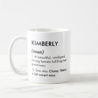 Editable Kimberly name definition, custom name
