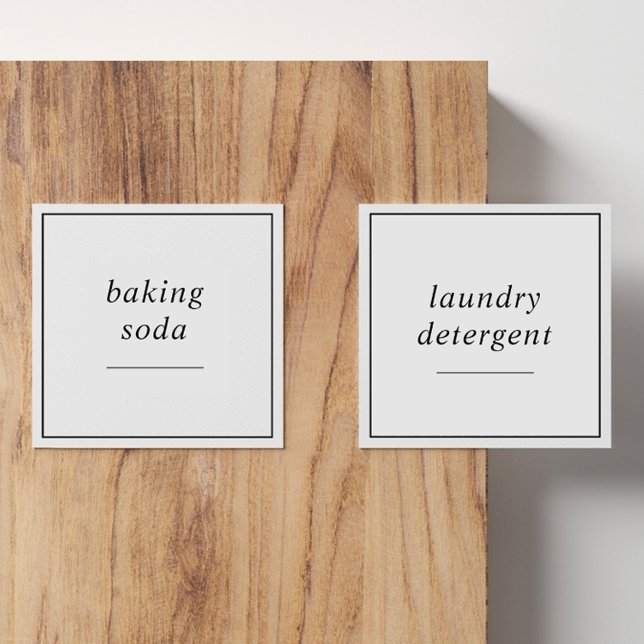 Editable Laundry Supplies 3 Inch Label Set (Creator Uploaded)