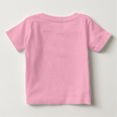 Editable Made in Kansas Stamp of Approval Baby T-Shirt (Back)