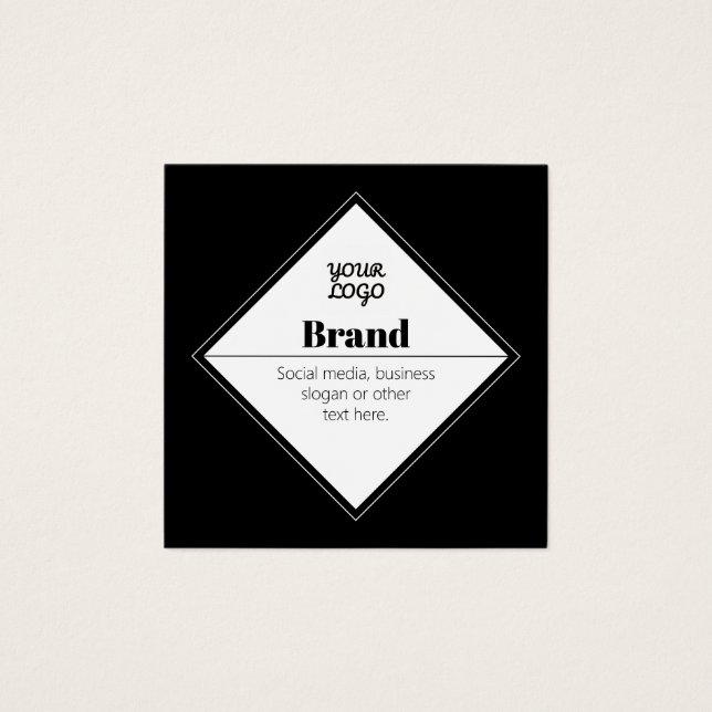Editable Modern Text Design & Your Logo (Front)