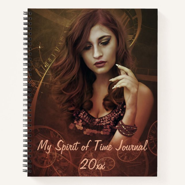 Editable My Spirit of Time Journal (Front)