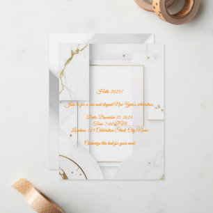 Editable New Year Party Invitation Templates