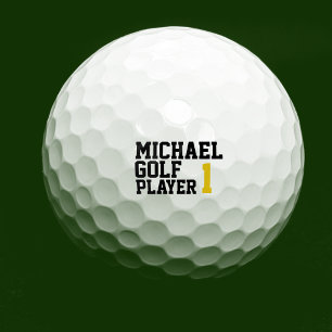 Editable Personalized Name Golf Balls