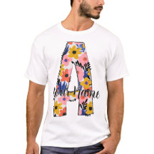 editable photo Alphabet letters A  personalised 